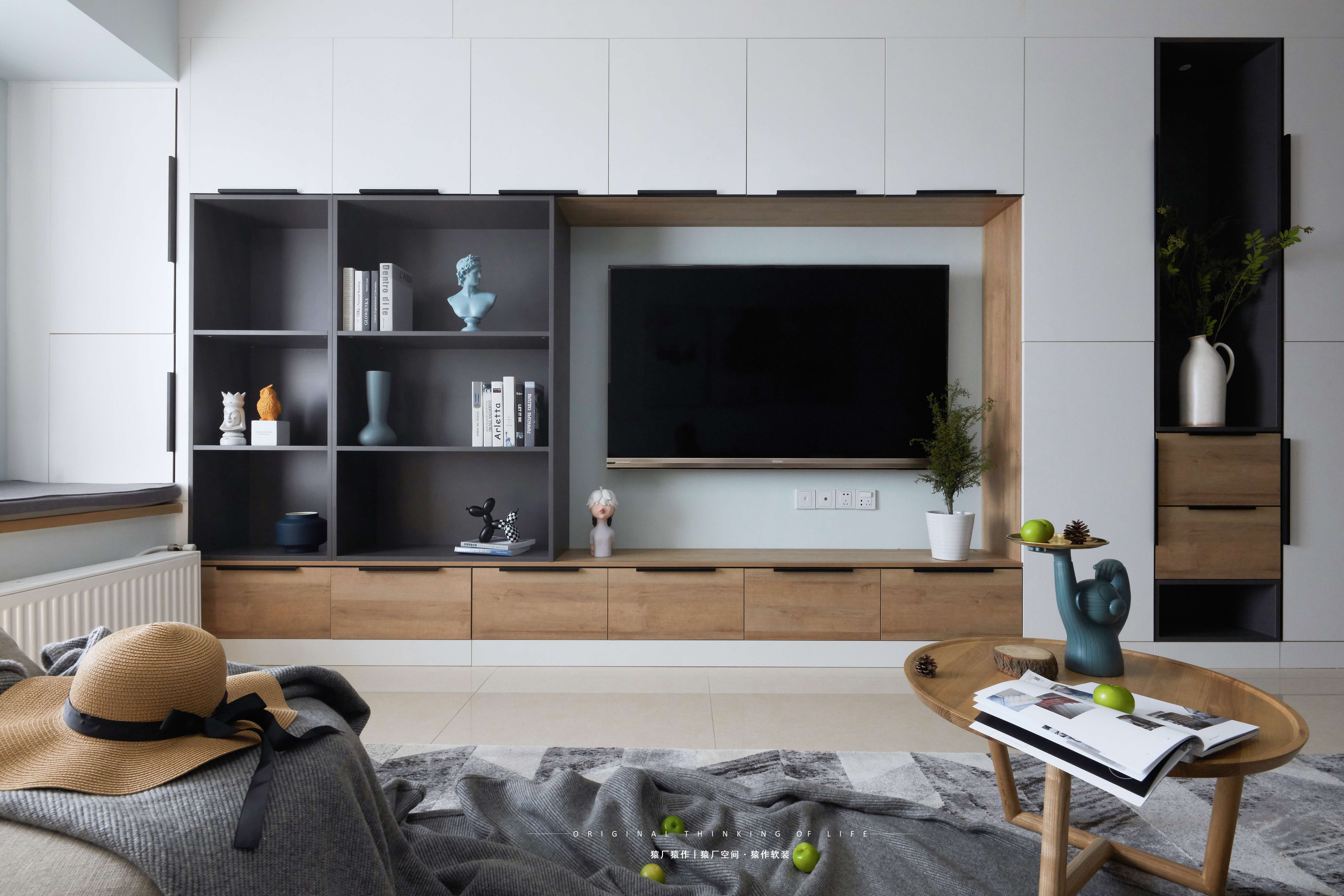 音乐灵感原木北欧风,打造 130㎡温馨成长空间-6