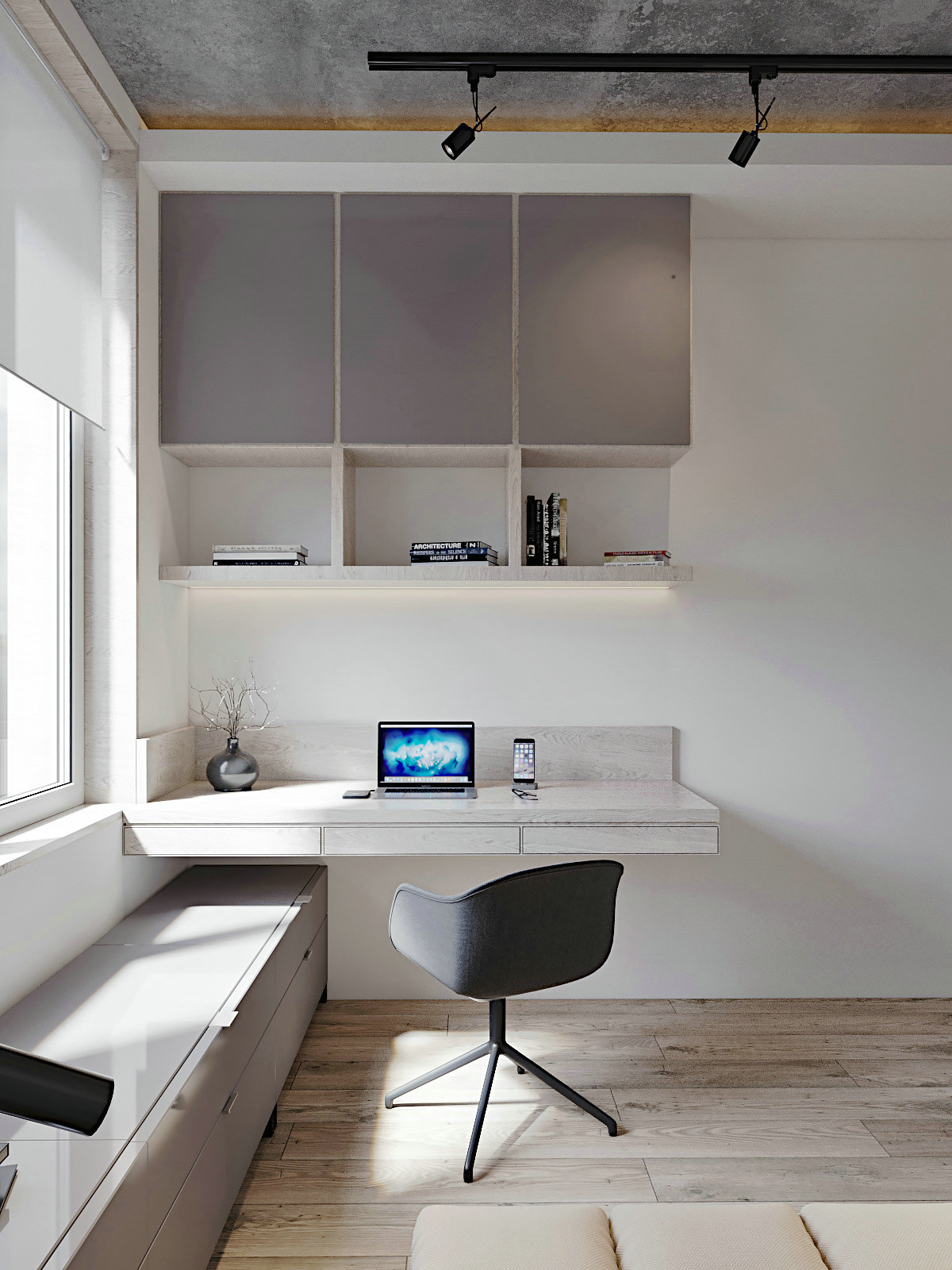 北欧风灰绿设计，展现纯粹魅力-53