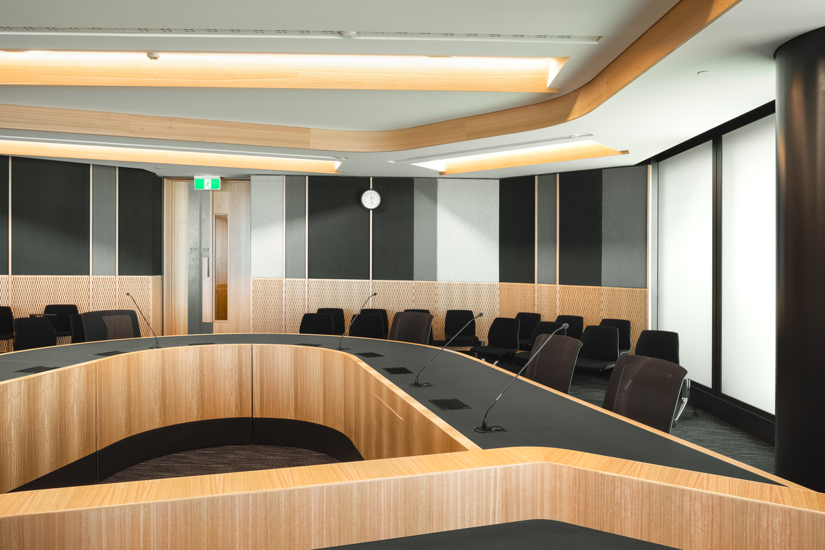 克赖斯特彻奇司法和紧急事务管理园区,新西兰 / Warren and Mahony + Cox Architecture +WSP Group-75