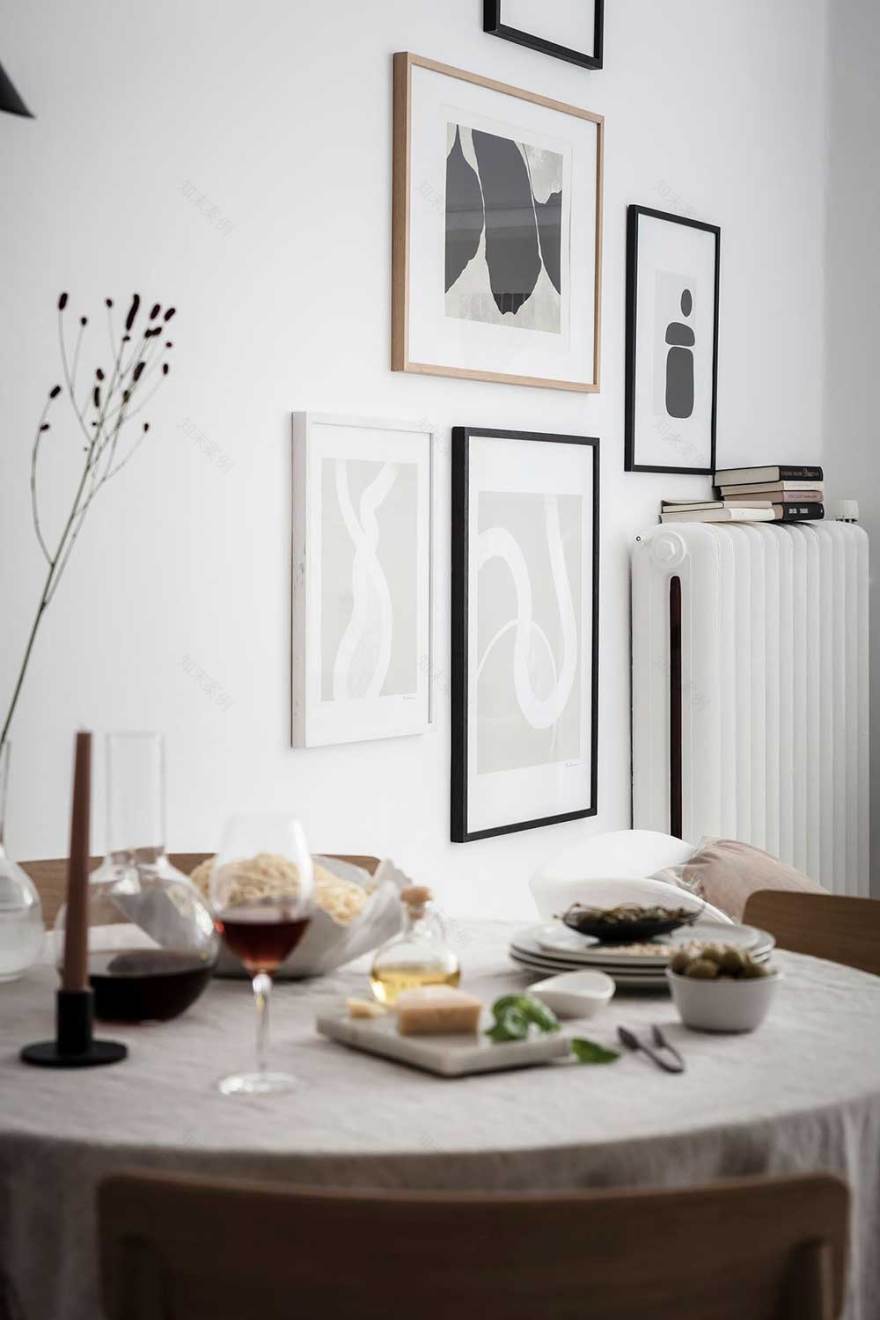 瑞典 38 平方小白公寓,loft 风格设计亮点评析-9