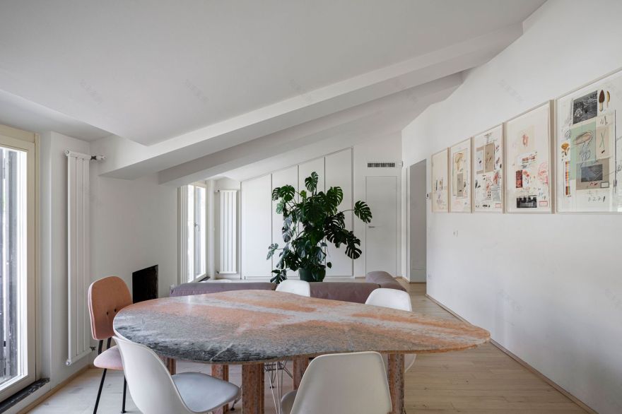 米兰70平单身公寓改造成家庭住宅丨意大利米兰丨米兰Binocle工作室Lorenzo Bini-22
