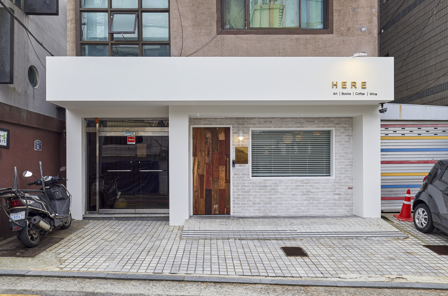 25 坪极简家居咖啡馆，韩式风格设计典范-2