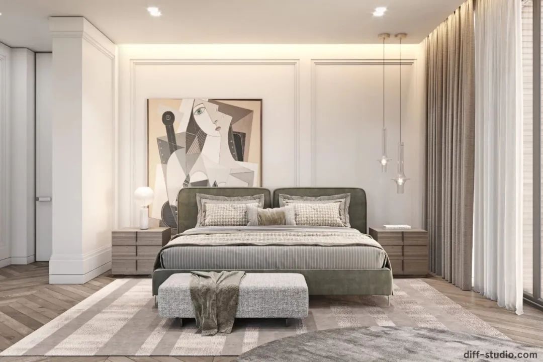 乌克兰基辅 1600㎡新古典奢华大宅丨Diff.Studio-65