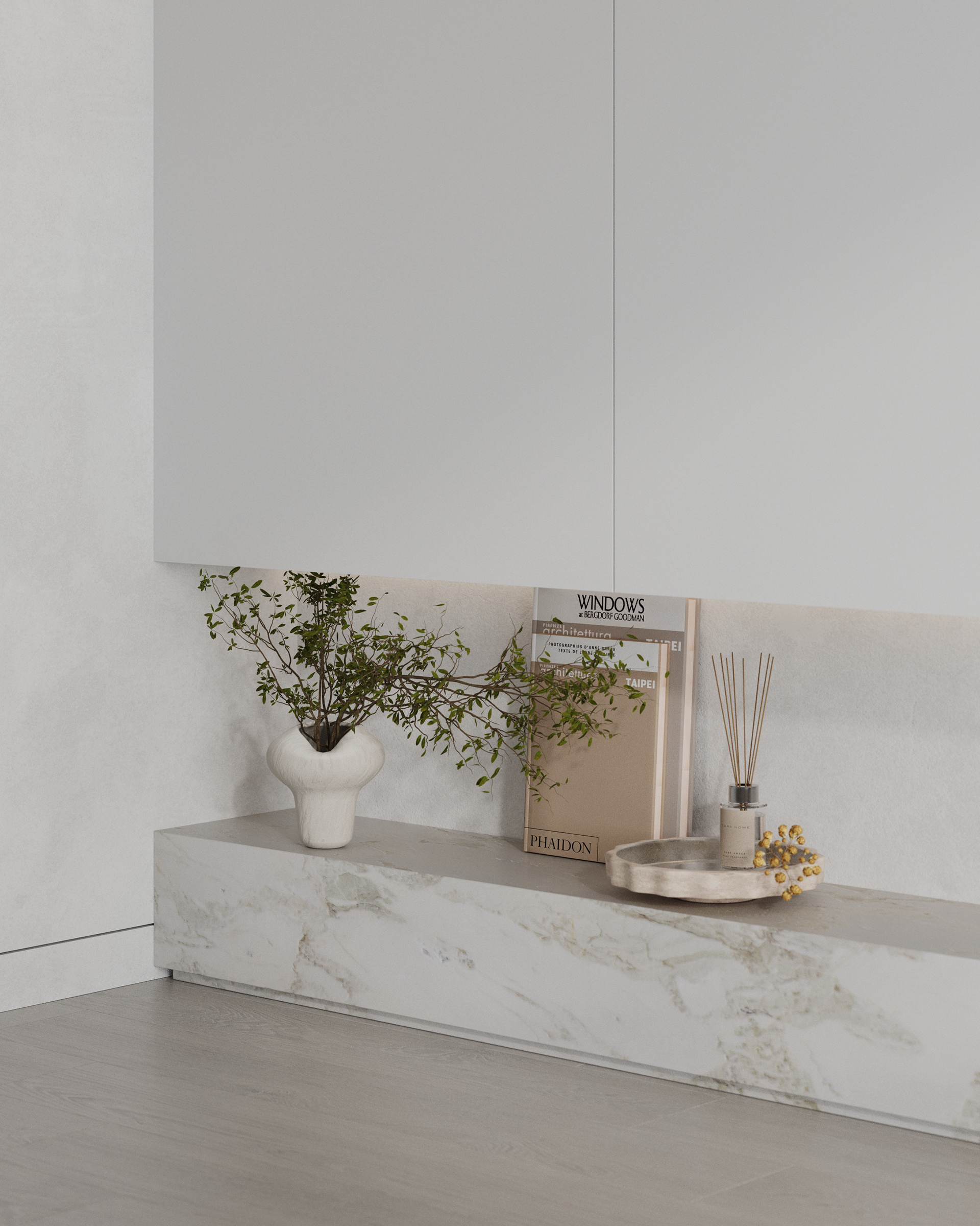 主卧室可视化设计丨美国丨Inesa Orlenko-14