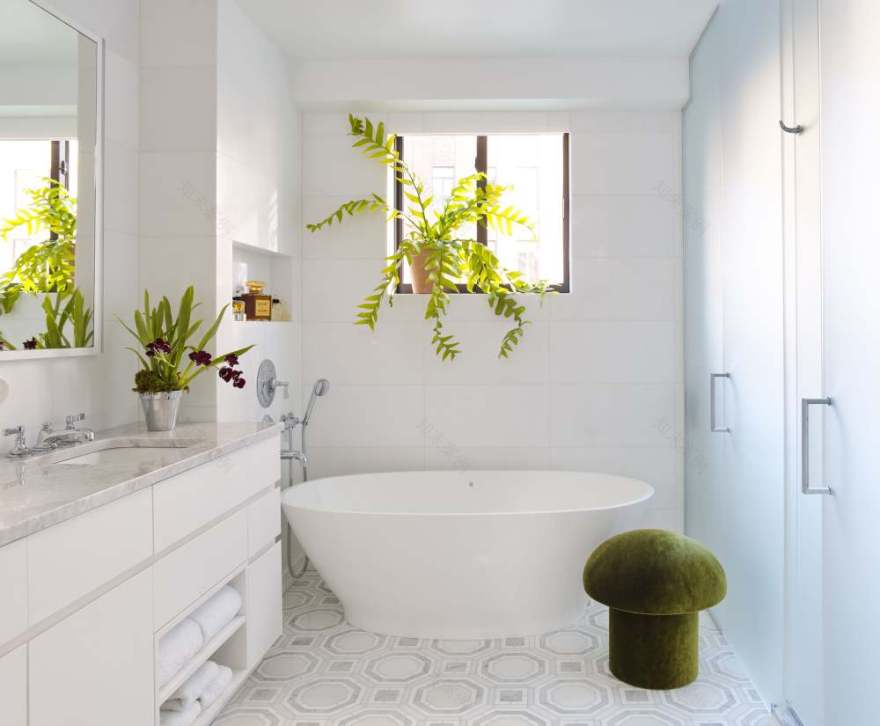 纽约公园大道上的蓝调奢华家居-31