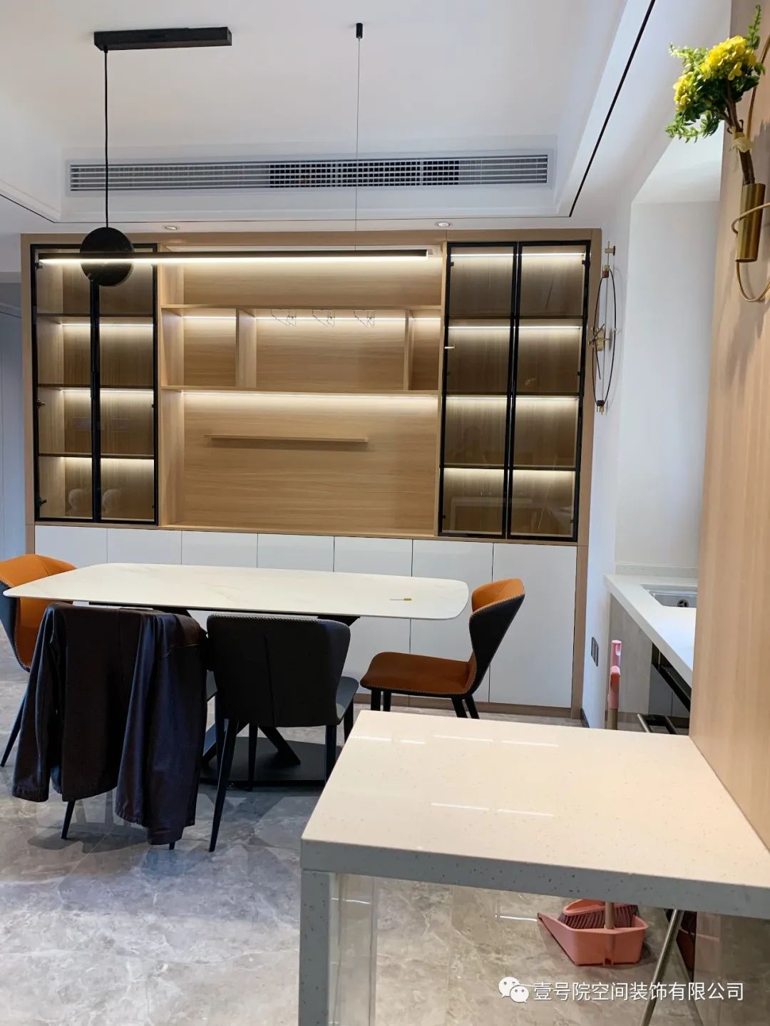 雍容华府现代住宅丨壹号院空间装饰-35