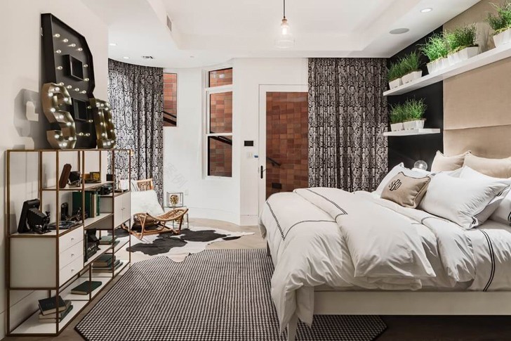 繁华都市中的五层红砖别墅-24