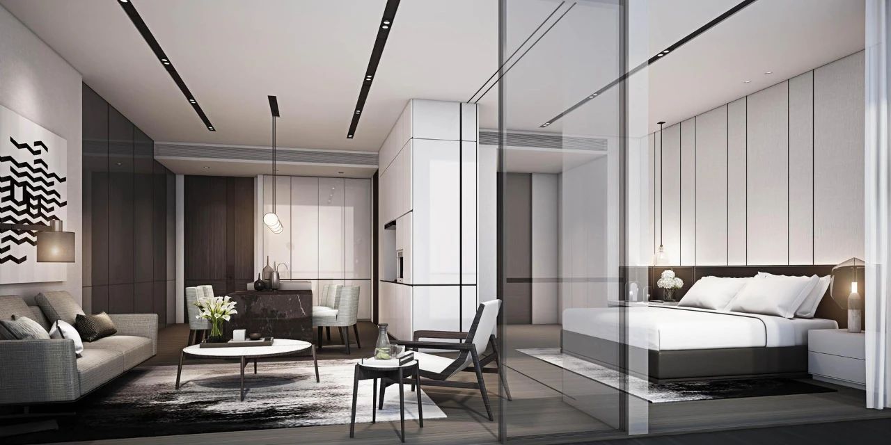 SCDA曾仕乾新作  曼谷泰颐「悦榕轩」六星级超豪华公寓 实景 效果图 平面图-37