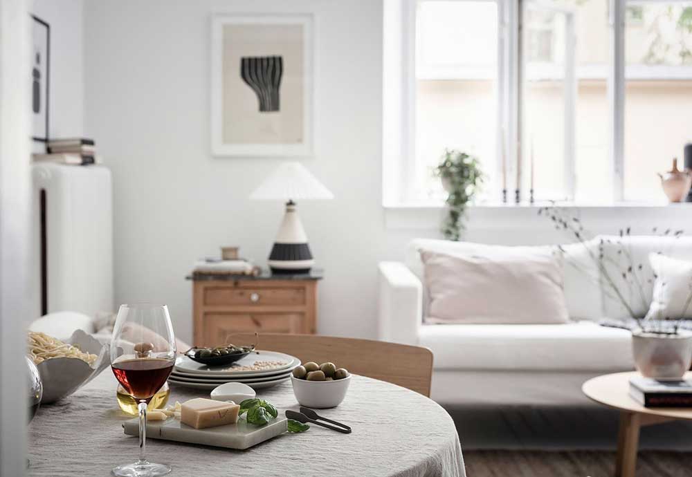 瑞典 38 平方小白公寓，loft 风格设计亮点评析-8