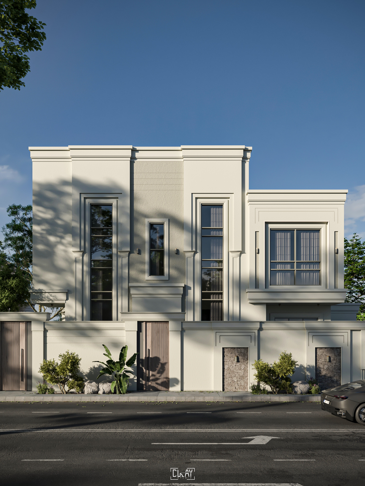 外部别墅设计-7