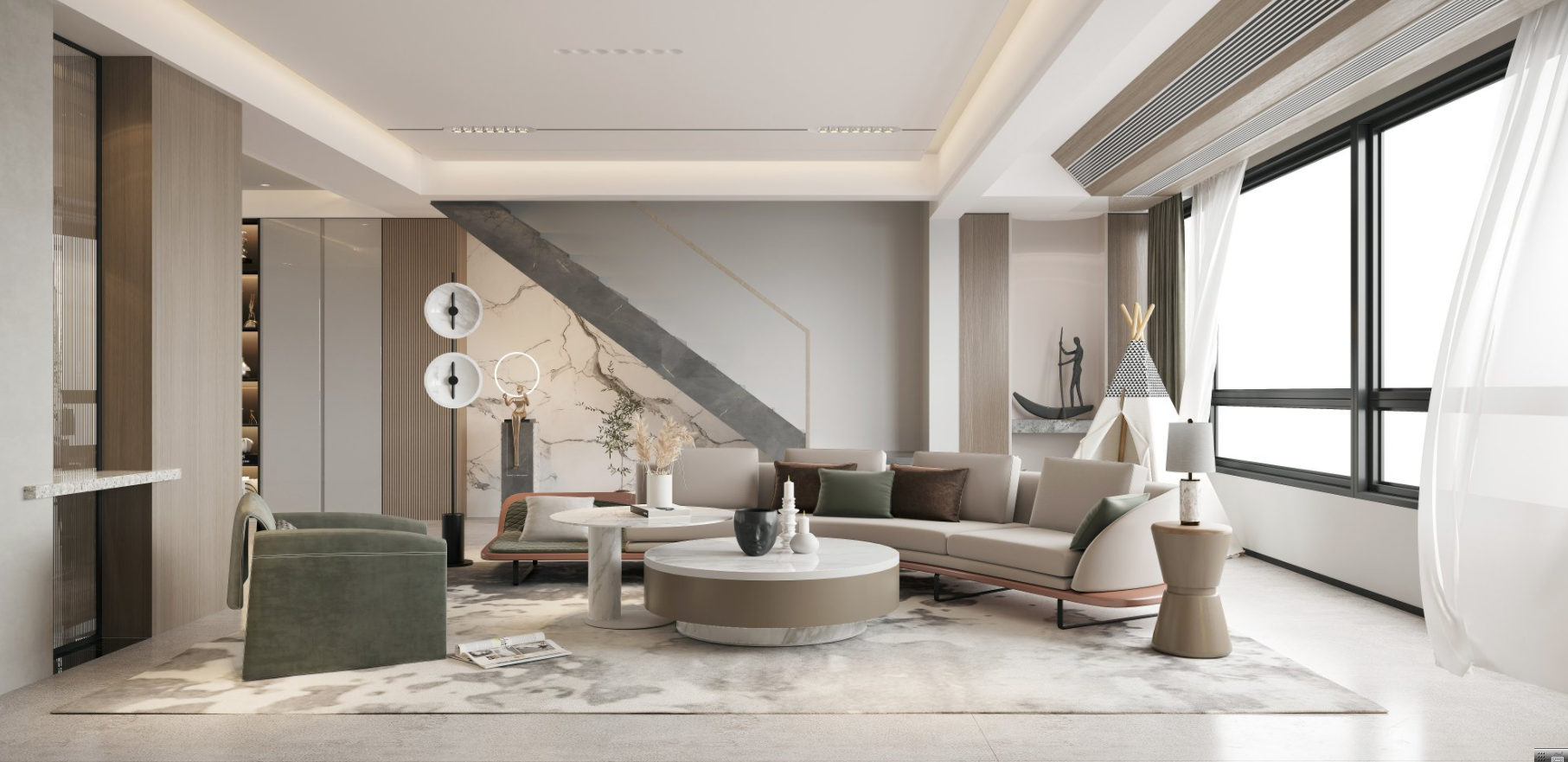 现代简约风室内设计-3