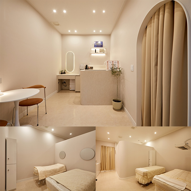 优雅温馨 12 平米皮肤商店设计-1