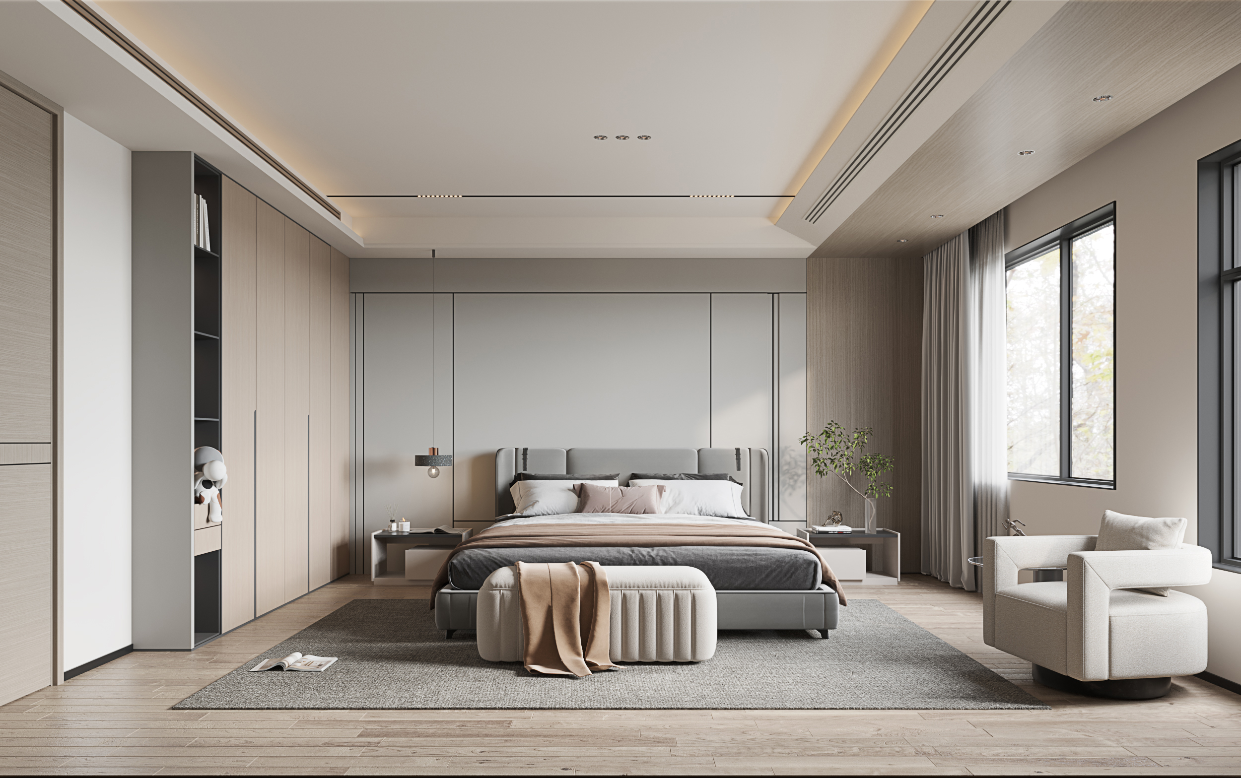 现代简约｜听雷设计丨中国南京丨听雷设计·空间-12