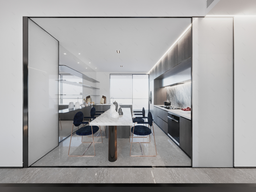 合·开之间 · 黄冠之的现代家居设计丨HSD(佛山)黄氏设计师事务所-19