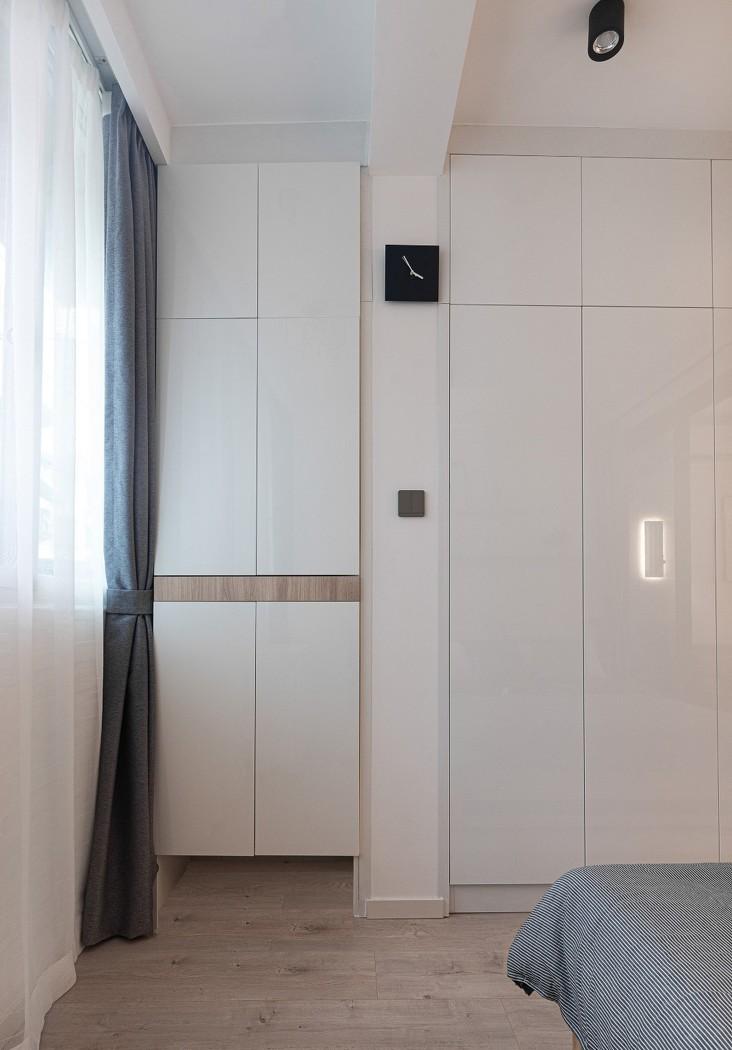 50 平二居室极简原木风设计,紧凑空间多功能利用-25