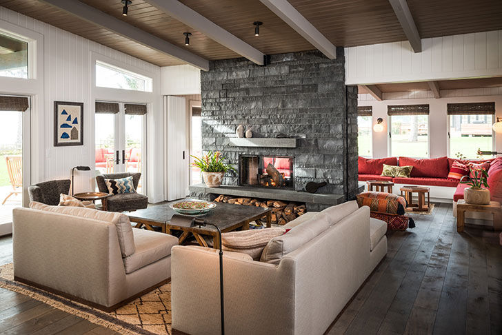 华盛顿州惠德比岛的海景度假小屋-4