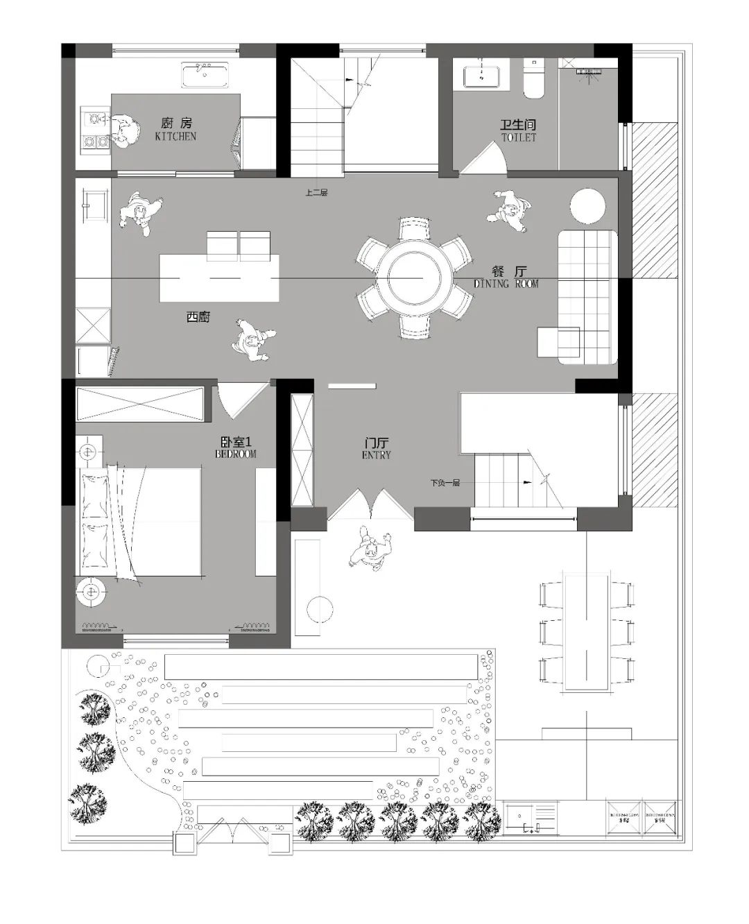 华美翡丽山私宅设计丨中国重庆丨KD室内设计事务所-40