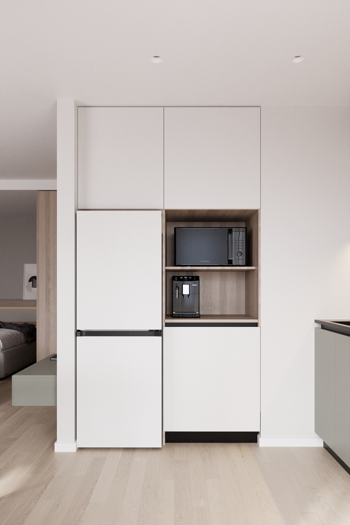 浅色系小空间公寓设计 超舒适-14