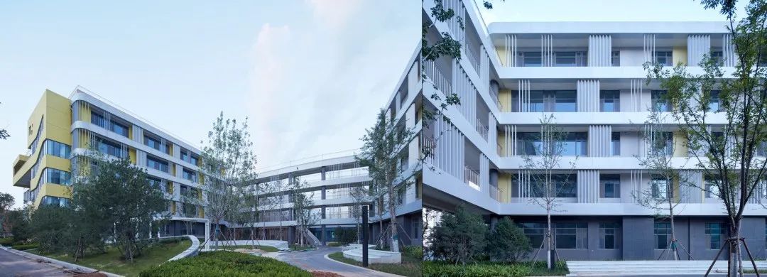 自由理想的“花园城堡”·济南北康初中教育建筑群落丨中国济南丨UA尤安设计-35