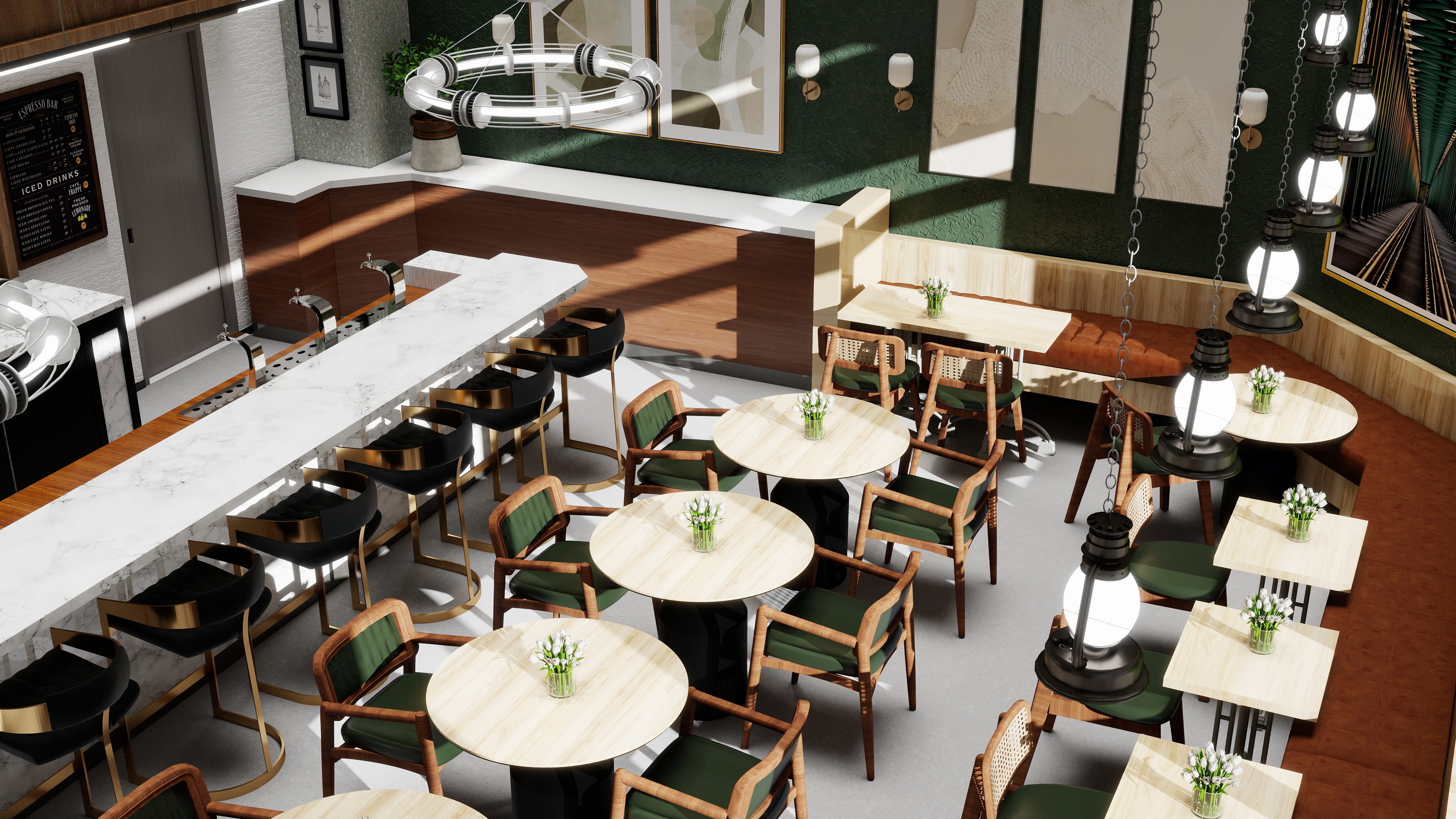 Cafeteria Design（咖啡馆设计）-6