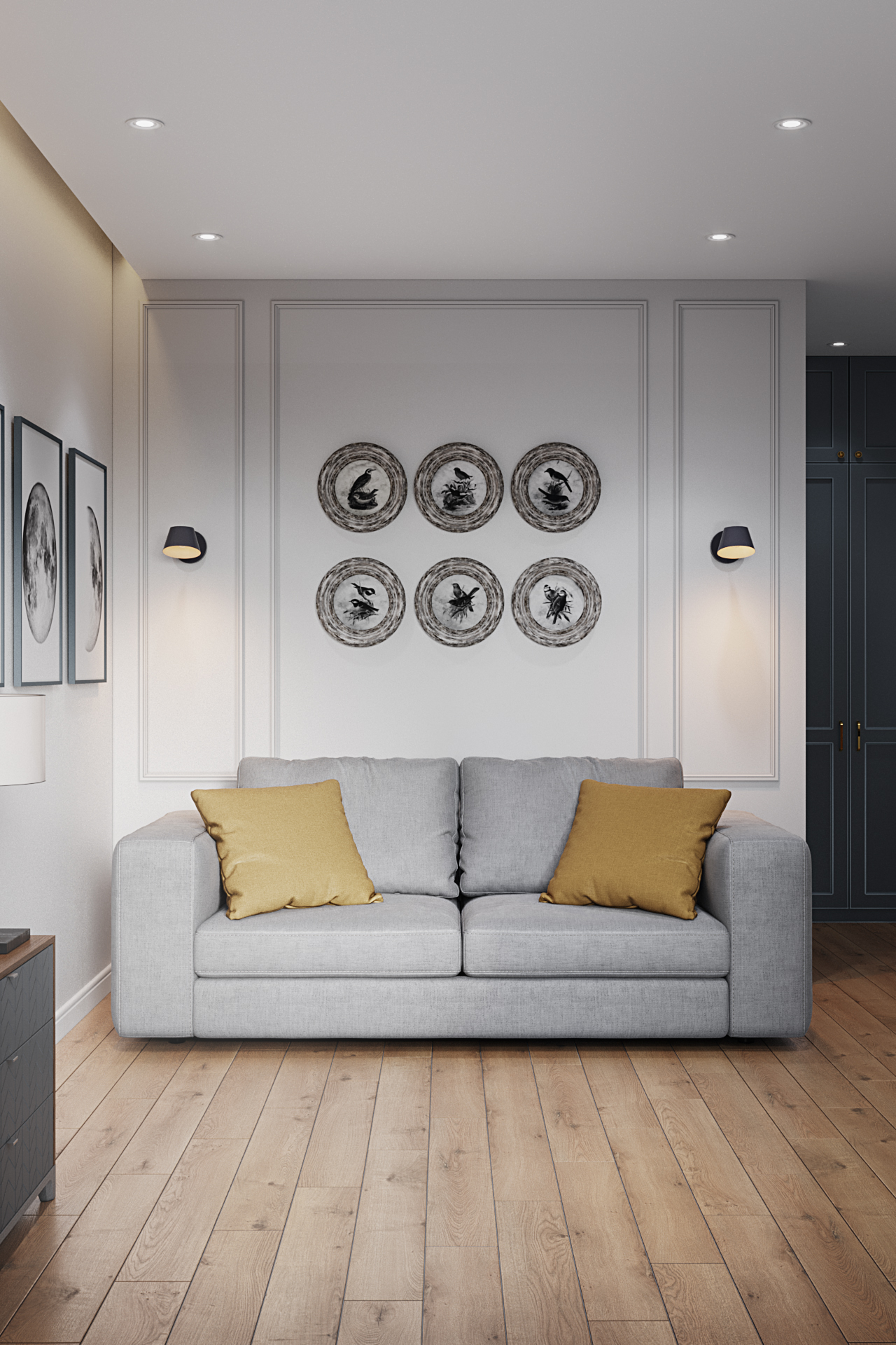 Visualization a small flat for Design studio 25Ideas-8