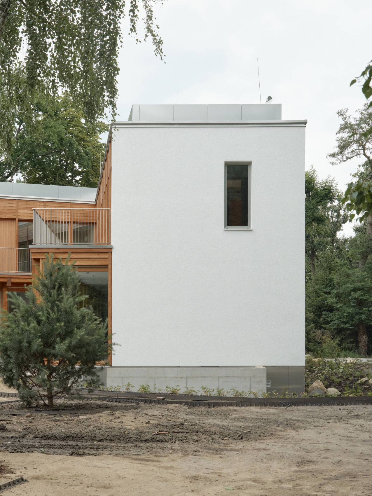 Konstancin带泳池的现代住宅丨波兰华沙丨Ewa Kaszuba-20