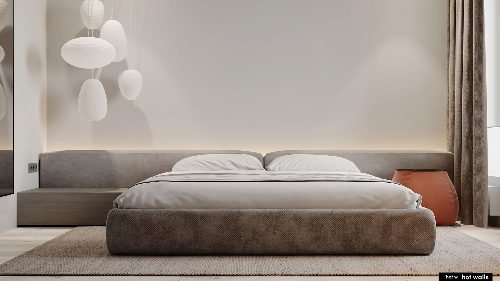 Wандер парк, 90m² Hot Walls-24