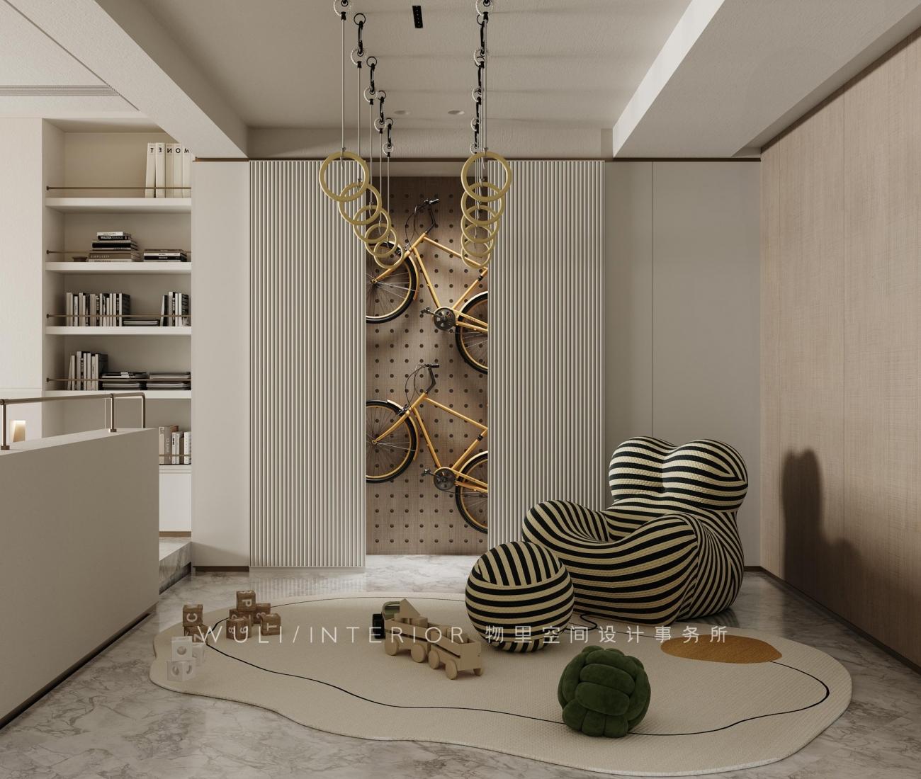 魔都大气摩登范儿排屋别墅设计丨物里设计-13