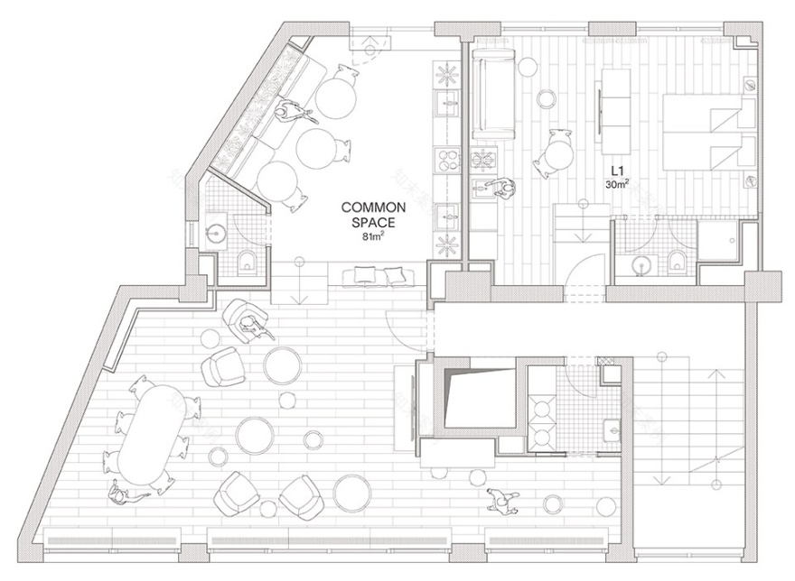 斯洛伐克Metropol公寓改造丨斯洛伐克布拉迪斯拉发丨BEEF ARCHITEKTI(作者Rado Buzinkay等)-66