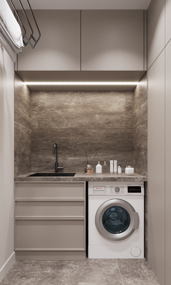 萨马拉市中心120平三口之家公寓设计丨俄罗斯萨马拉丨维多利亚·叶罗希娜-17