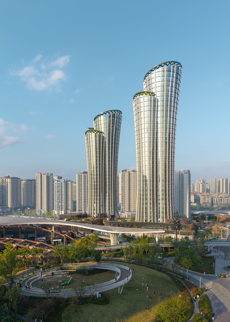 宜宾高铁枢纽门户区开发项目丨中国宜宾丨佩里克拉克建筑师事务所,四川省建筑设计研究院等-18