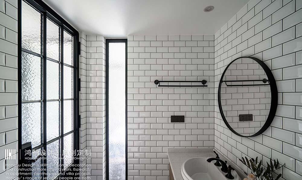 复古乡村民宿风,木地板上墙的惊艳之作-34