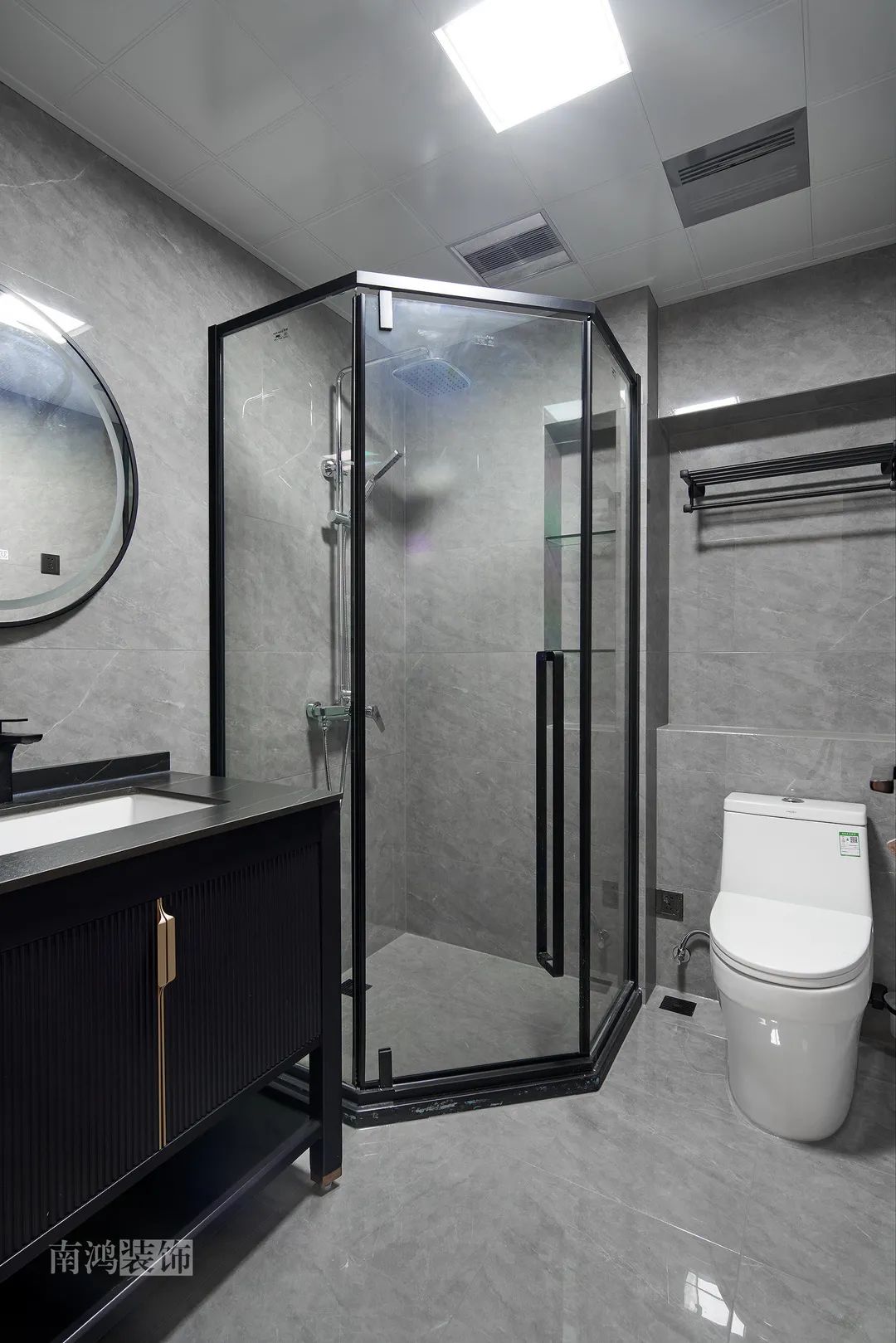 三堡南苑 126㎡现代风格家居设计丨浙江南鸿装饰-52