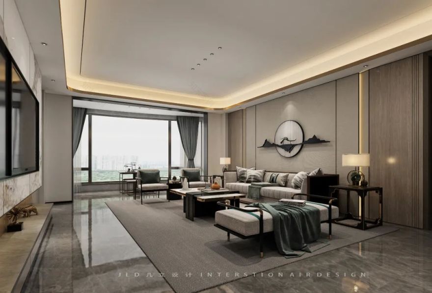 山水之色 · 福建漳州中式奢华卧室设计丨中国漳州丨JLD 设计-10