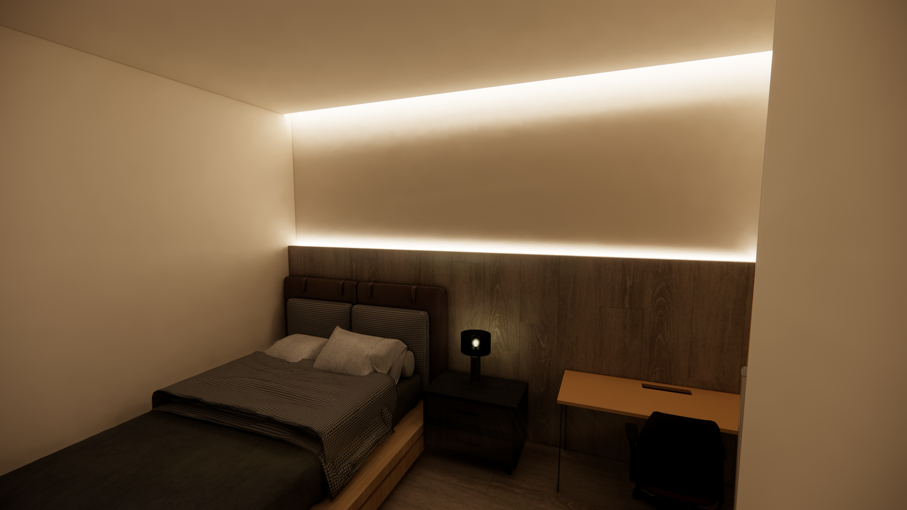 Metro Park Apartment - 54m2 2BR Interior Design-6