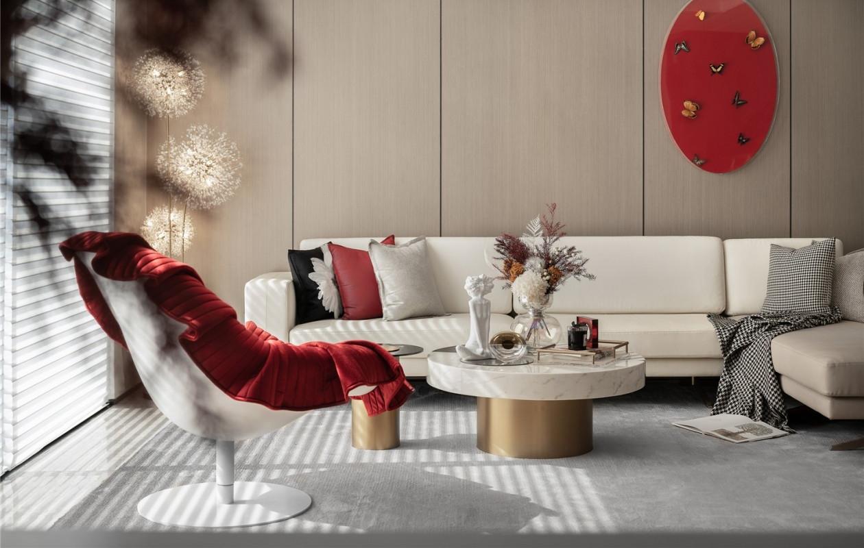 中铁建·昆明山语桃源上下叠样板间丨中国昆明丨成都九度装饰设计有限公司-12