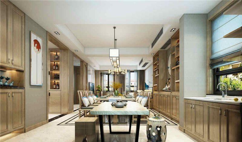 高速时代城地复式新中式装修-2