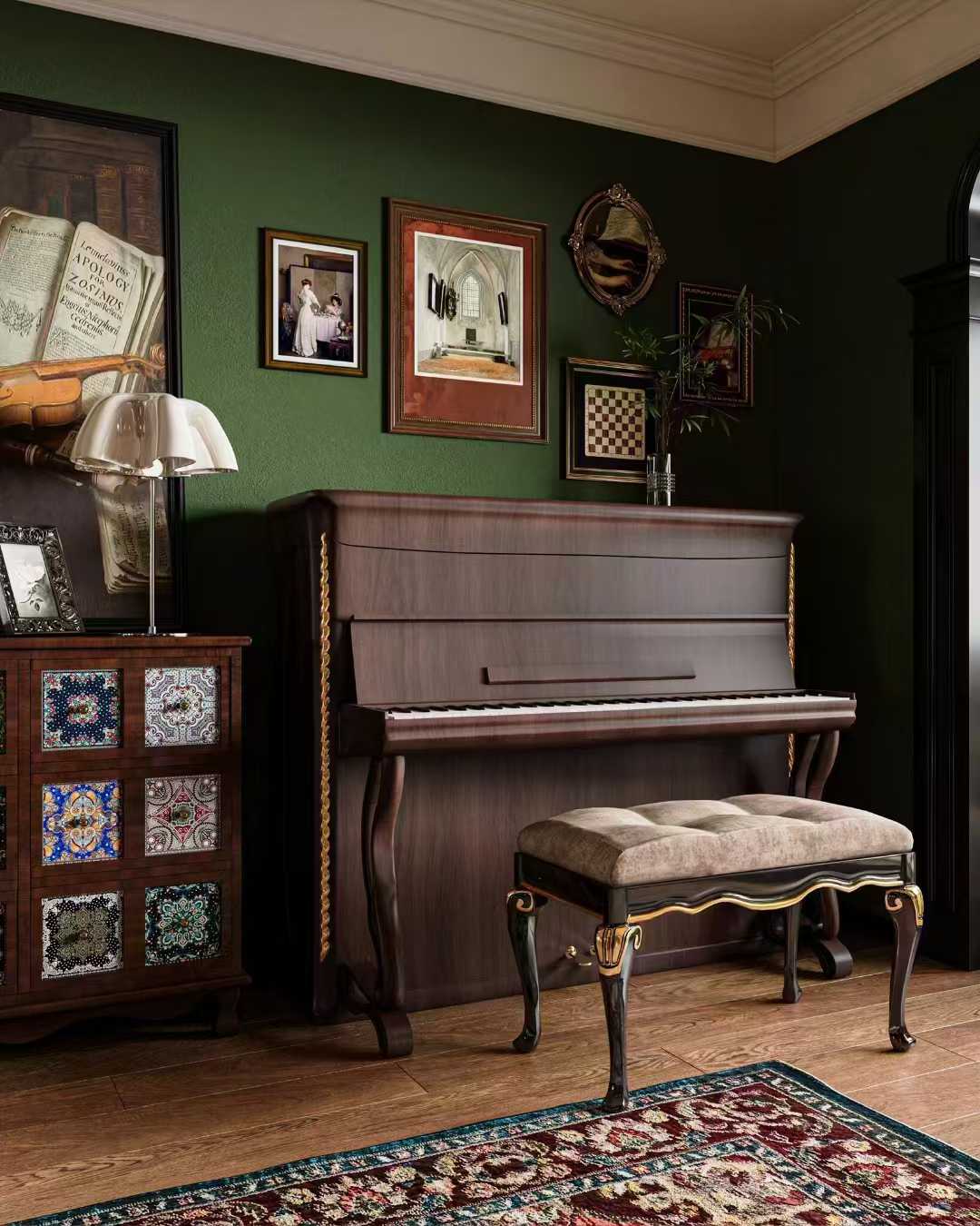 现代复古  美式（Modern Vintage）室内设计-11