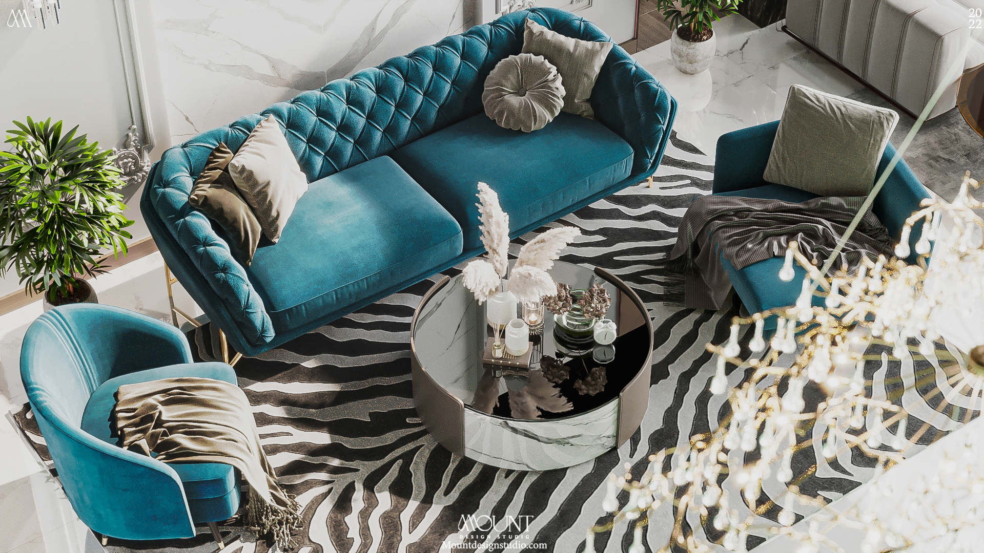 Abd alHaq 公寓室内设计丨埃及丨Mount Design Studio-13