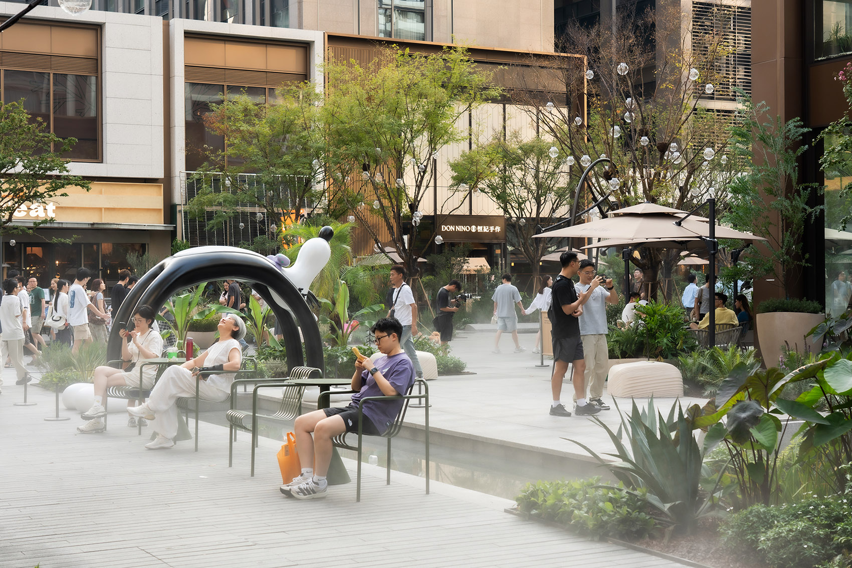 杭州亚奥万象天地景观提升丨中国杭州丨风物营造Landtek Group-79