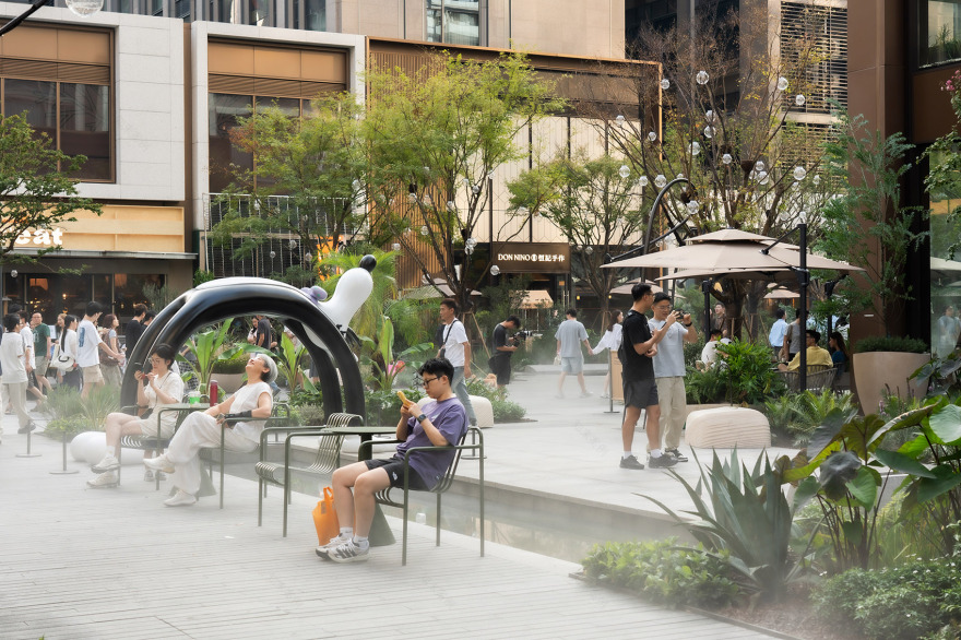 杭州亚奥万象天地景观提升丨中国杭州丨风物营造Landtek Group-79