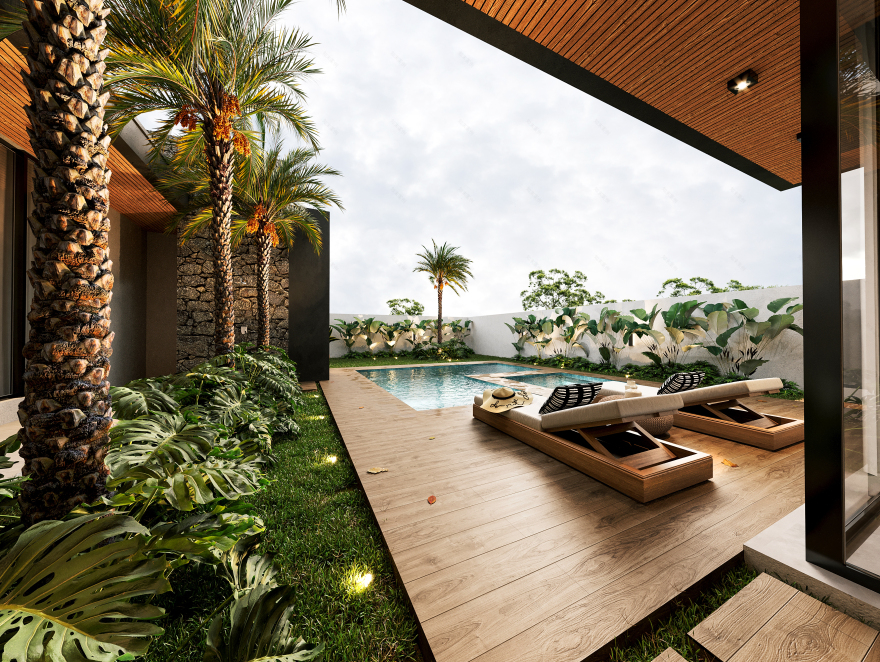 游泳池和立面丨Janine girotto-12