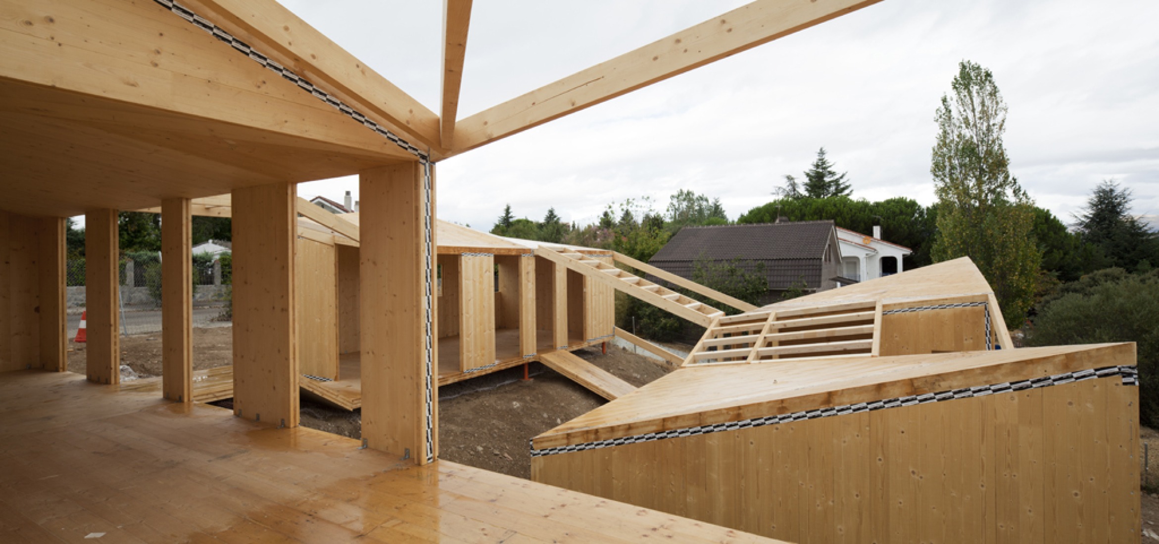 HOUSE OF WOULD por elii（工业化独栋住宅）丨西班牙马德里-52