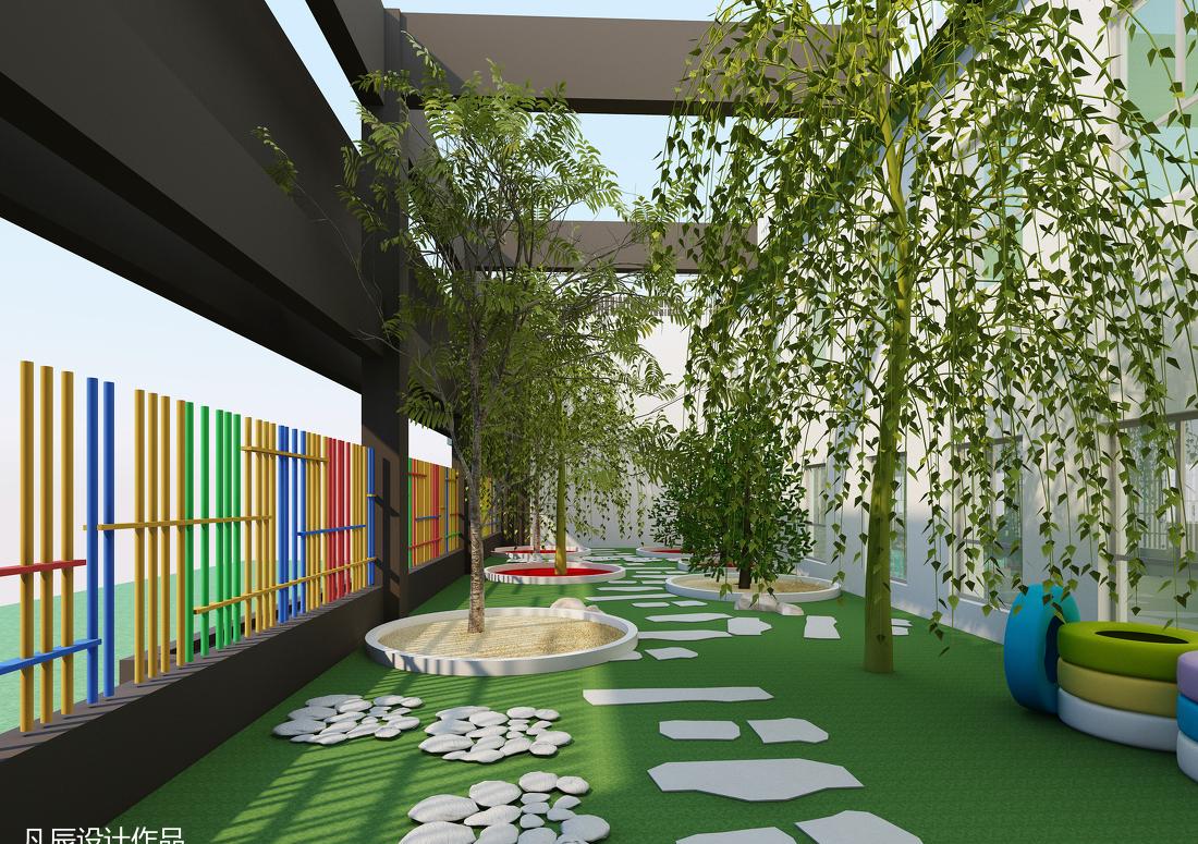 "多彩童话"幼儿园 | 温暖木元素打造快乐学习空间-7