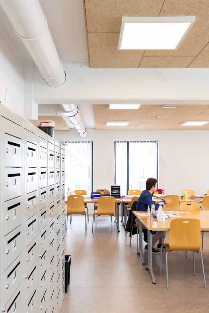 Marcinelle II School · 绿色校园的边界之美丨比利时丨LT2A,OPEN ARCHITECTES-25