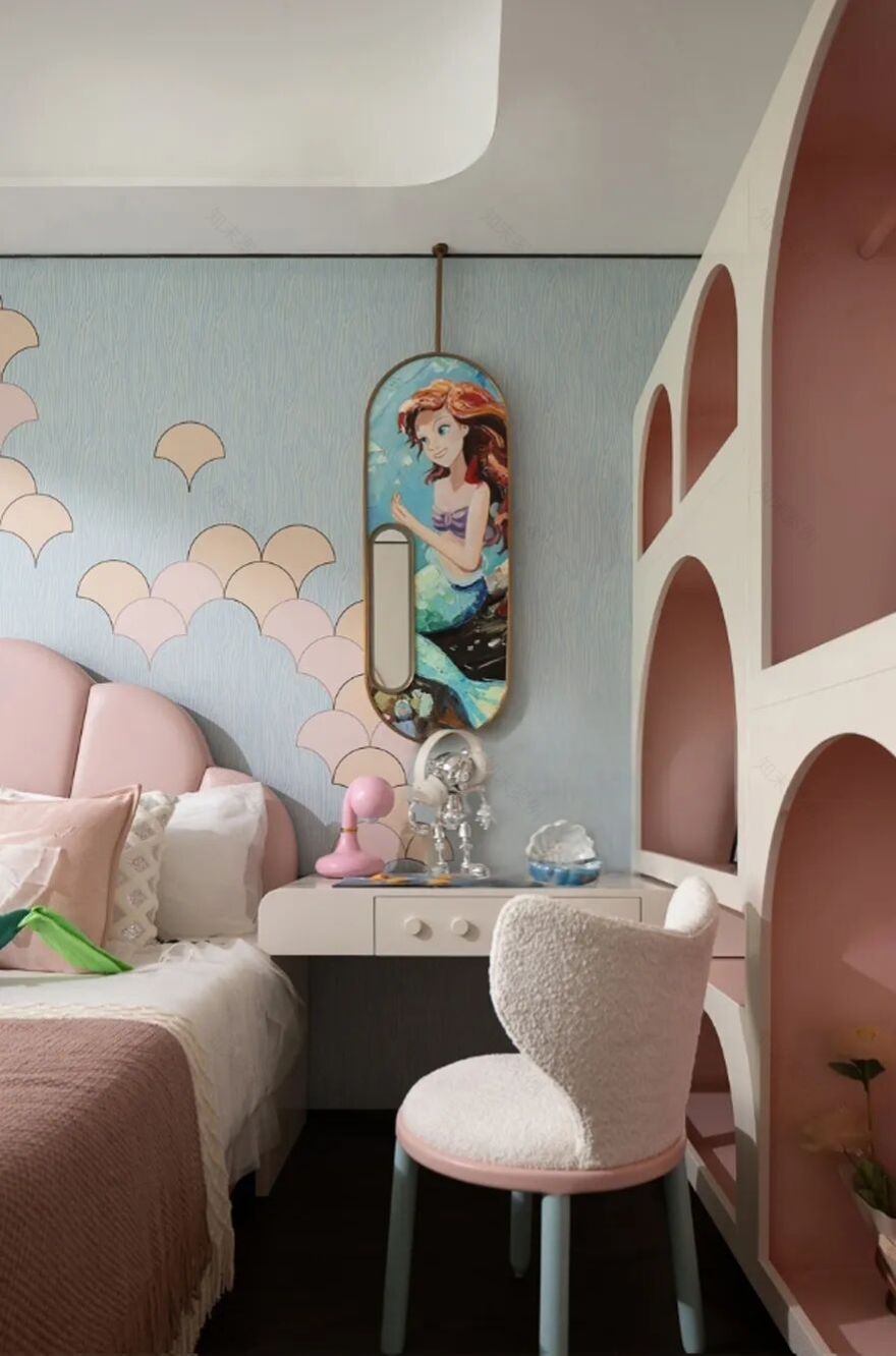 上荷设计新作|河北大榕树·海棠云颂样板间-45