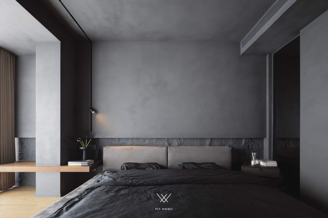 极简黑境·属于他们的暗调温柔丨中国杭州丨菲拉设计-47