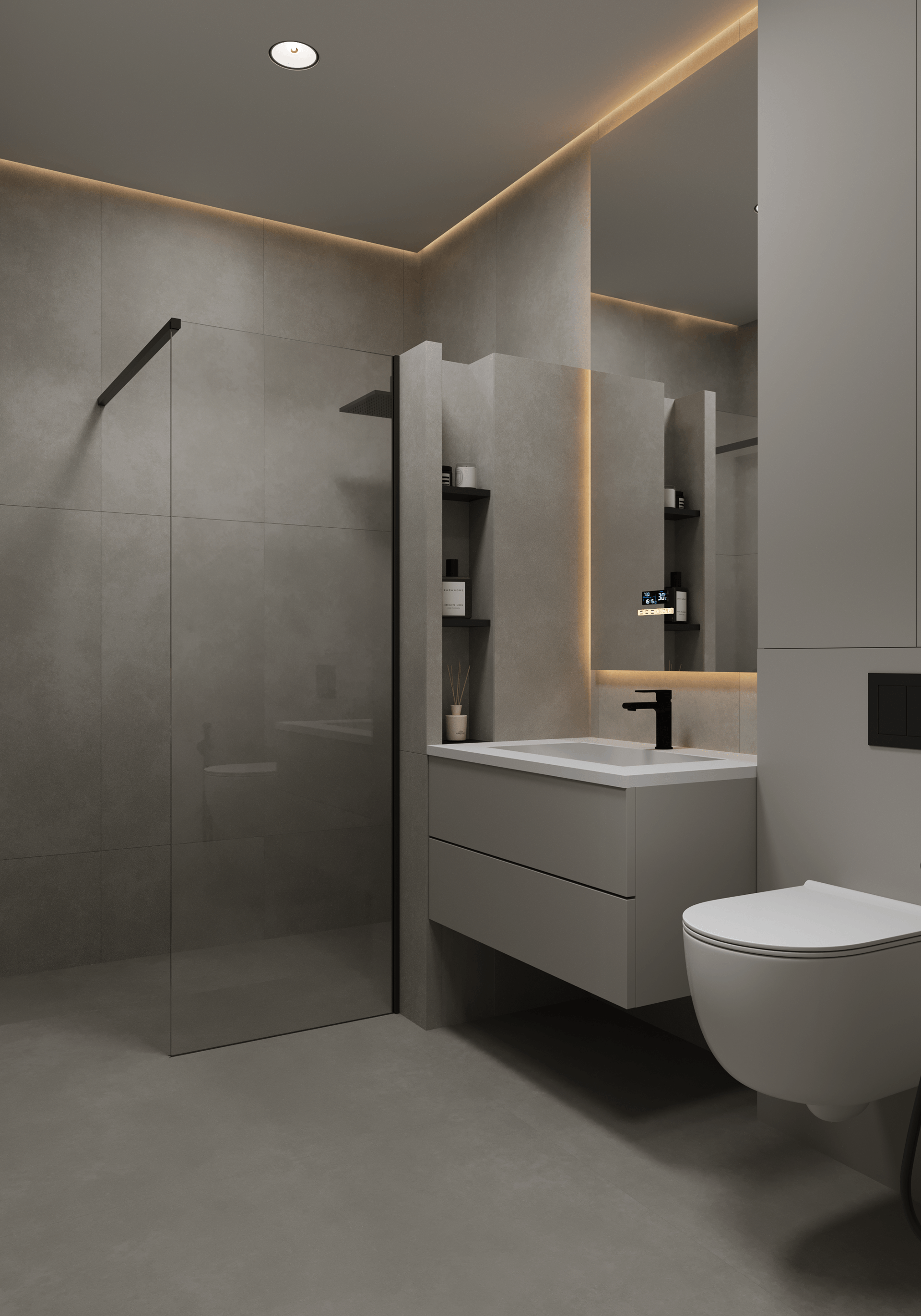 Дизайн-проект дуплексу у м.Вінниця ч.4/ванна кімната-1