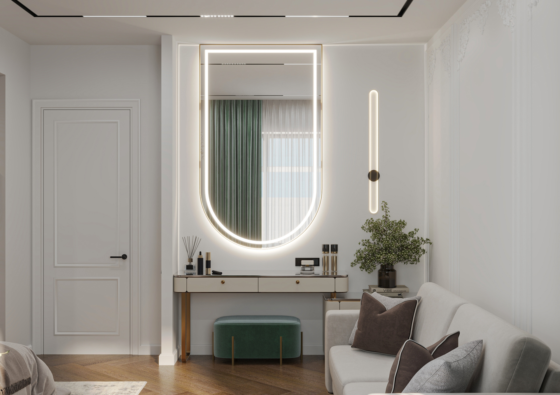 Neoclassic apartment design-40