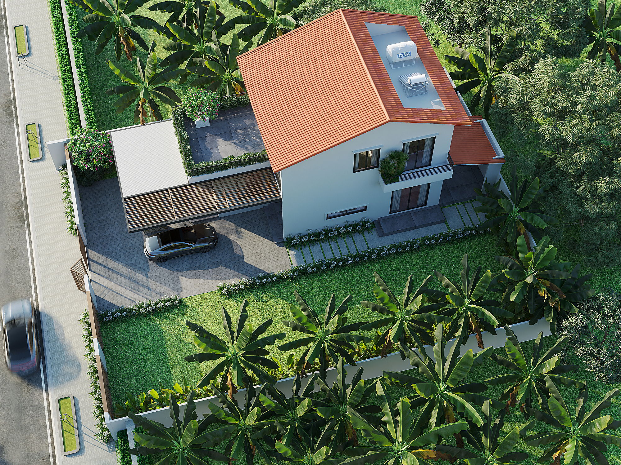 D HOUSE TAM KY 自建别墅-5